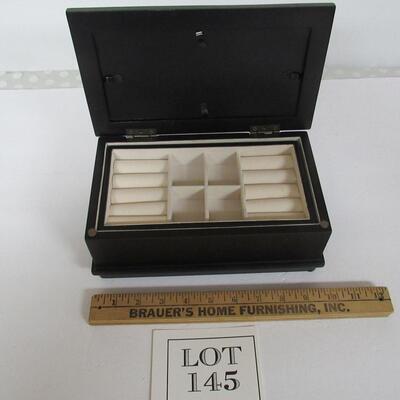 Larger Size Jewelry Box With Frame Top For Photos