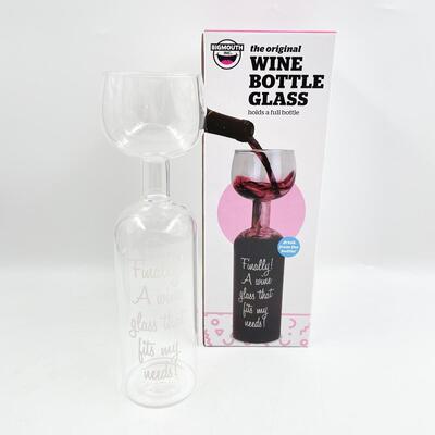 THE ORIGINAL WINE BOTTLE GLASS