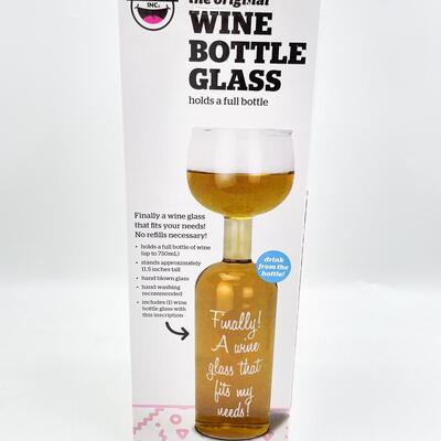THE ORIGINAL WINE BOTTLE GLASS