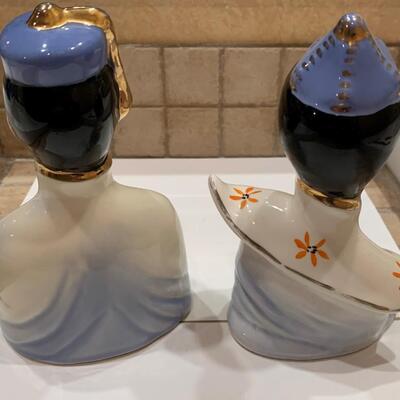 Vintage Asian Bust Figures