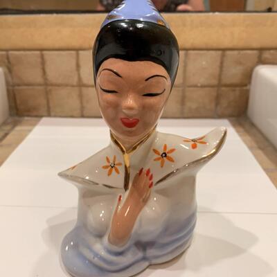 Vintage Asian Bust Figures