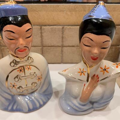 Vintage Asian Bust Figures