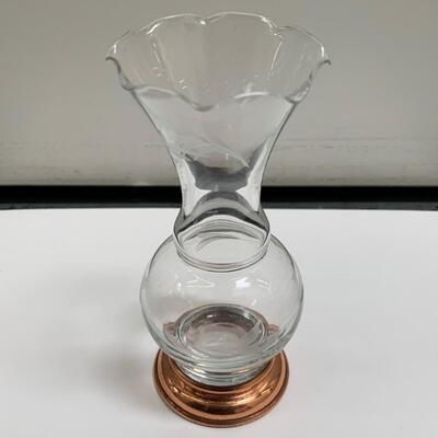 Copper Bottom Vase