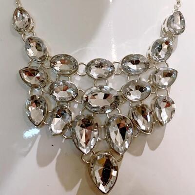 Icing Jewelry Faux Rhinestone Necklace