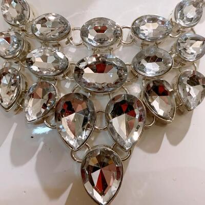 Icing Jewelry Faux Rhinestone Necklace