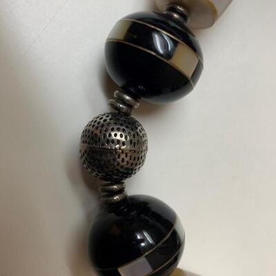 African Mother of Pearl Necklace
