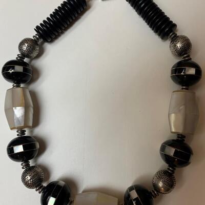 African Mother of Pearl Necklace