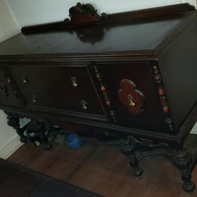 Antique sideboard lots of storage