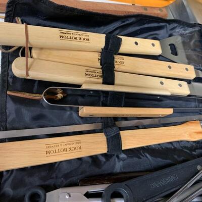 Lot 80:  Rock Bottom Brewery branded BBQ tools and more