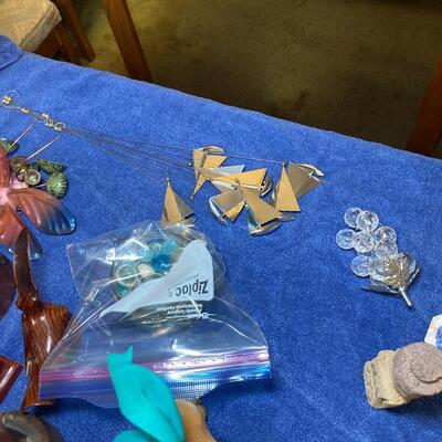 Lot 75:  Carousel horse and home decor items