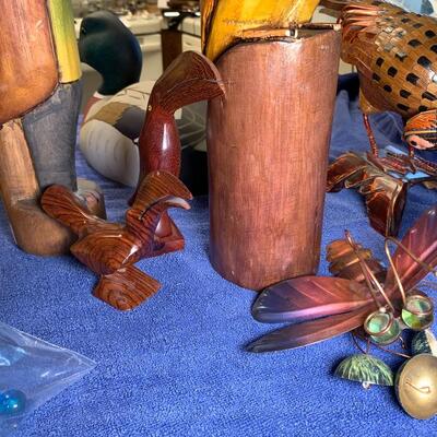 Lot 75:  Carousel horse and home decor items