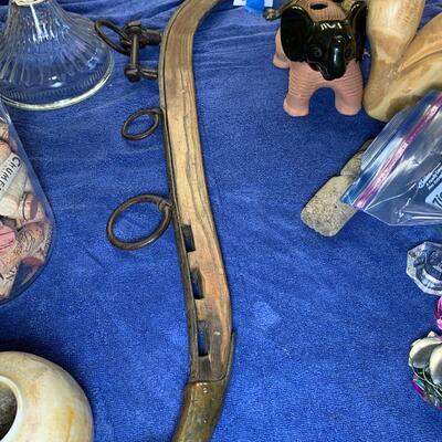Lot 75:  Carousel horse and home decor items