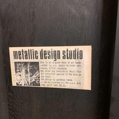 Lot 55:  Wall art #1