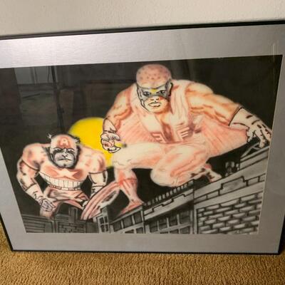 Lot 57:  Wall art #2