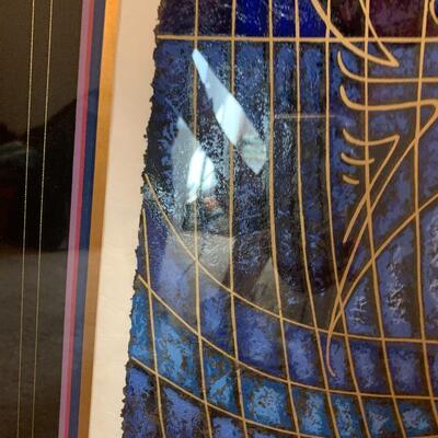 Lot 02:  Wong Shue Serigraph