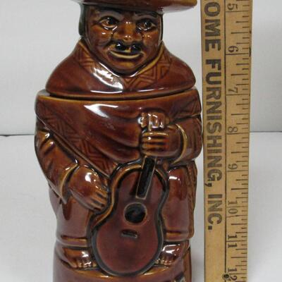 Vintaqge Coffee Canister Male Figure, Made in England