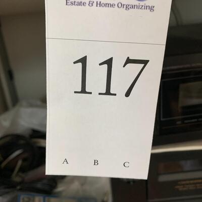 Lot 117:  Audio components