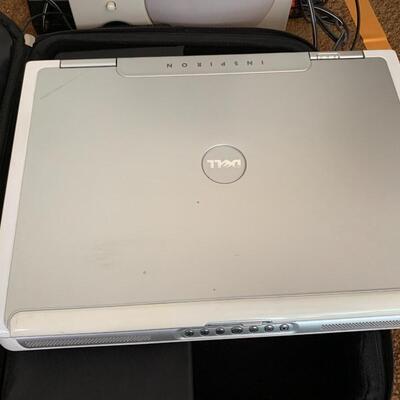 Lot 113: Dell laptop and Yamaha speakers