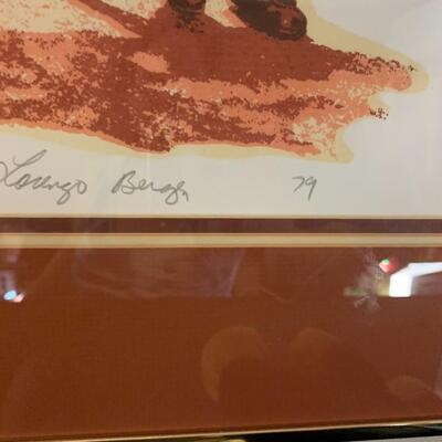 Lot 52:  Lorenzo Bergen "Olympia" Limited Edition print