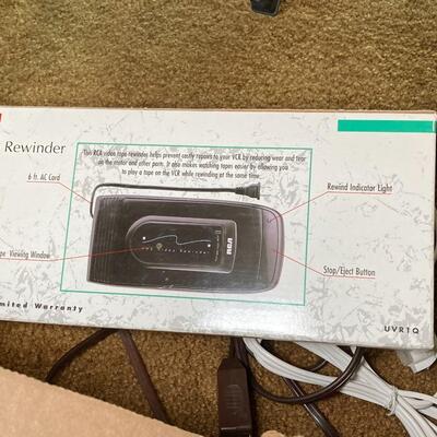 Lot 59:  VHS tapes and devices
