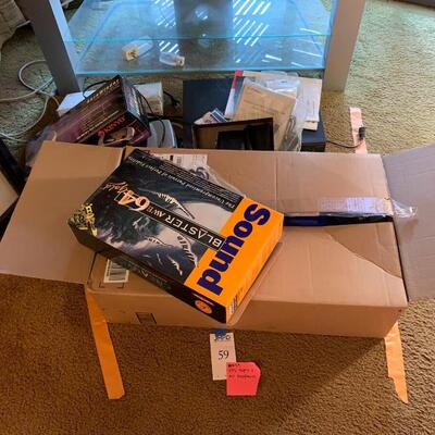 Lot 59:  VHS tapes and devices
