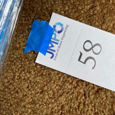 Lot 58:  Christmas and gift wrap