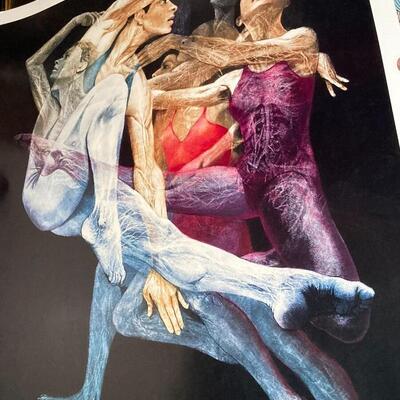 Lot 51:  Paintings and posters
