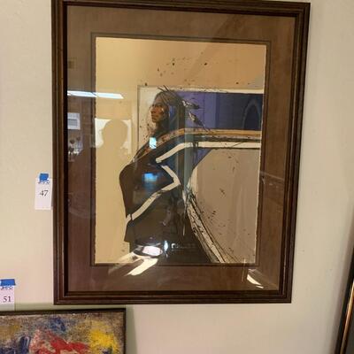 Lot 47:  Larry Fodor Limited Edition Lithograph