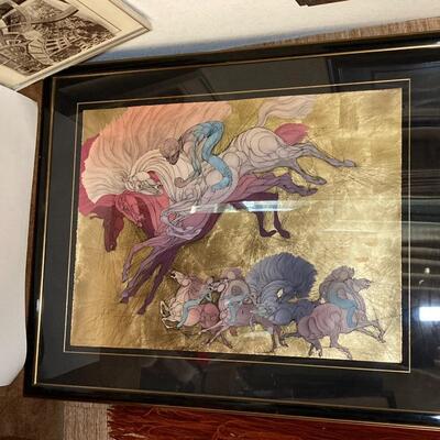 Lot 48:  Guillaume Azoulay Serigraph
