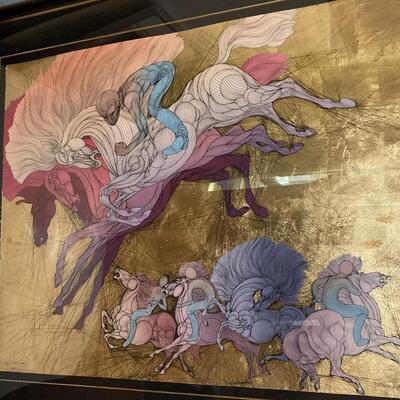 Lot 48:  Guillaume Azoulay Serigraph