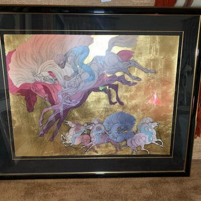 Lot 48:  Guillaume Azoulay Serigraph