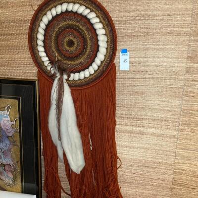 Lot 45:  Large Dream Catcher