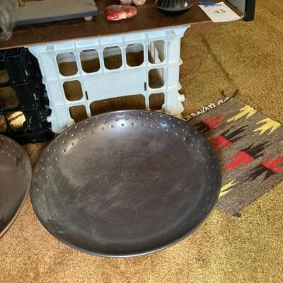 Lot 43:  Ethnic Home Decor including Mata Ortiz bowl
