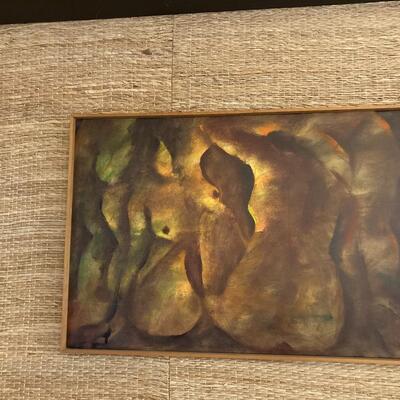 Lot 42: Oil painting