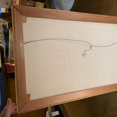 Lot 42: Oil painting