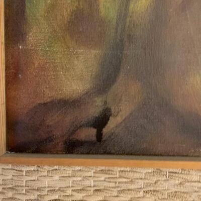 Lot 42: Oil painting