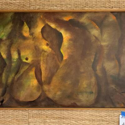 Lot 42: Oil painting
