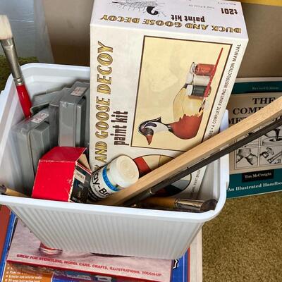 Lot 93:  Art and Crafts Supplies
