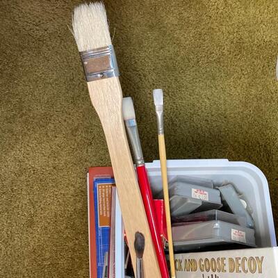 Lot 93:  Art and Crafts Supplies
