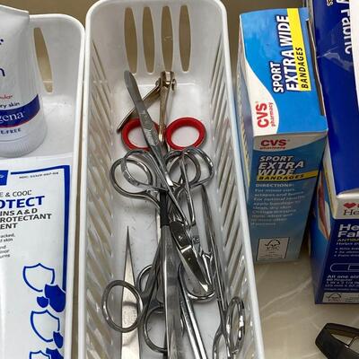 Lot 104:  Bathroom and Iron and more
