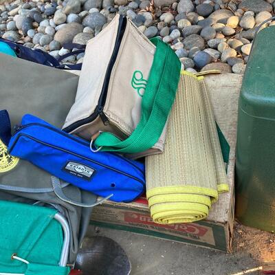 Lot 124:  Camping Gear