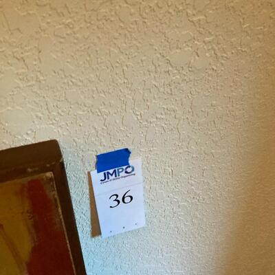 Lot 36:  Wall Art #3
