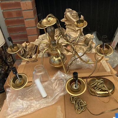 Lot 40:  Chandelier