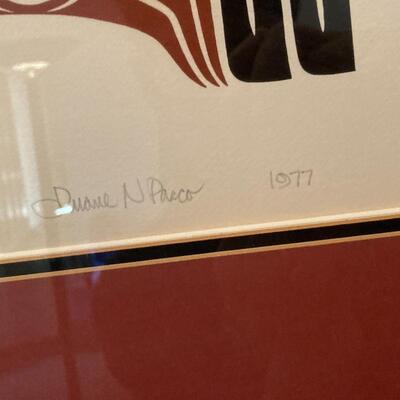 Lot 34:  Duane Paeco Limited Edition Print