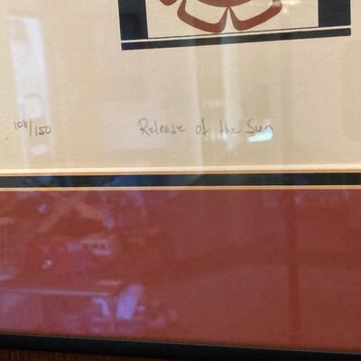 Lot 34:  Duane Paeco Limited Edition Print