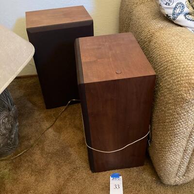 Lot 33:  JBL Speakers