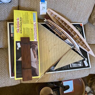 Lot 29: Skipjack models
