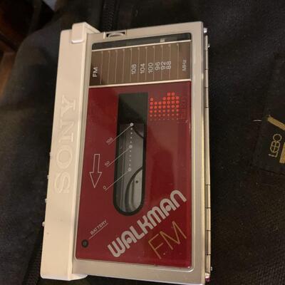 Lot 94:  Sony Walkmans, vintage electronics and clocks