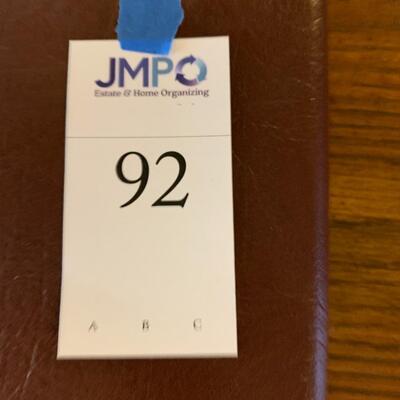 Lot 92:  Engineer's Briefcase and contents