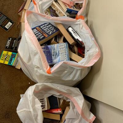 Lot 96:  Paperback books